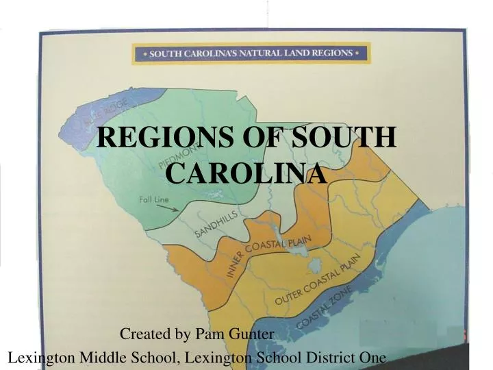 regions of south carolina