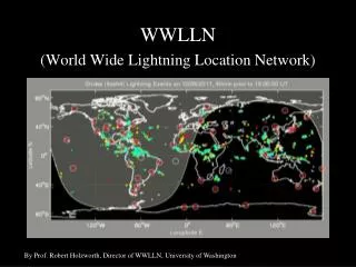 WWLLN (World Wide Lightning Location Network)