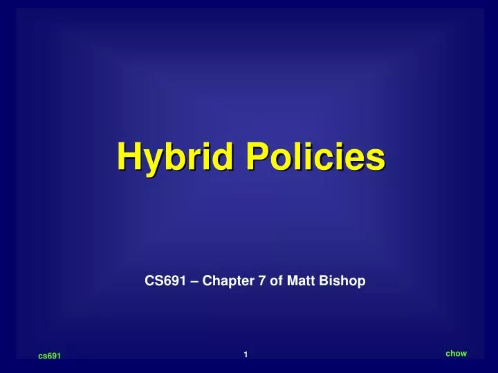 hybrid policies