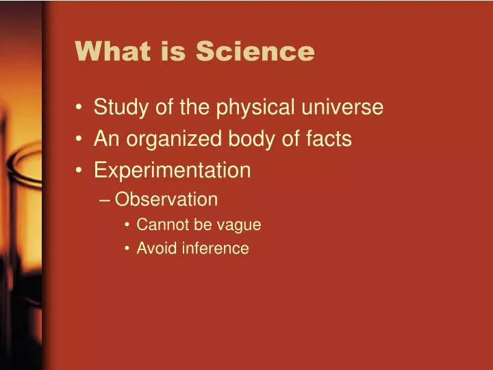 what is science