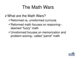 The Math Wars