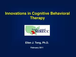 Innovations in Cognitive Behavioral Therapy