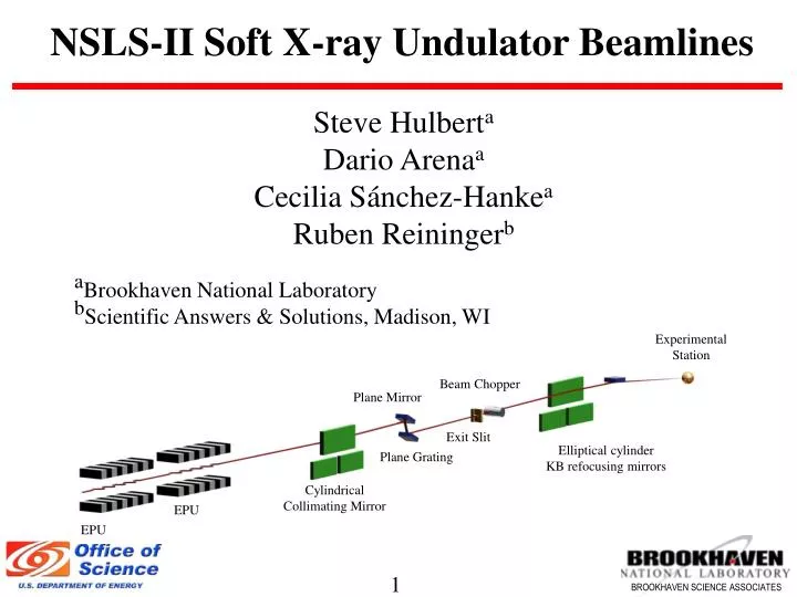 nsls ii soft x ray undulator beamlines
