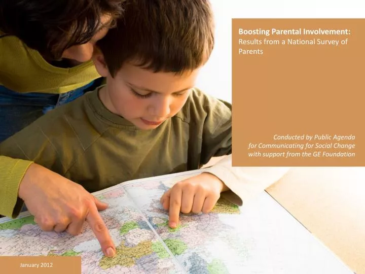 boosting parental involvement results from a national survey of parents