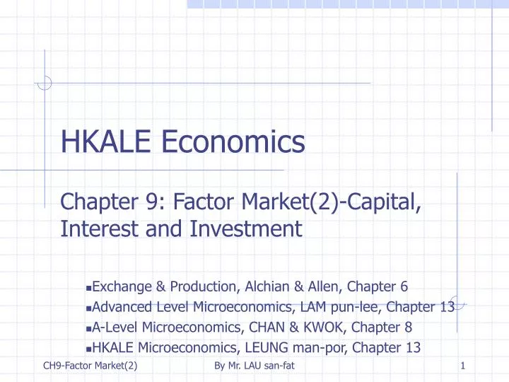 hkale economics