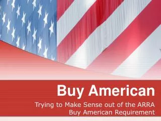 Buy American