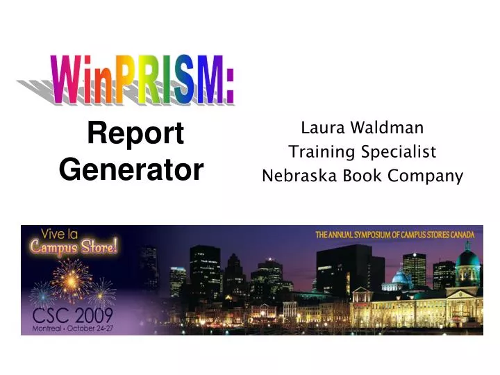 report generator