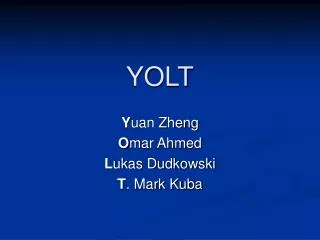 YOLT