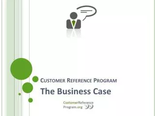 Customer Reference Program