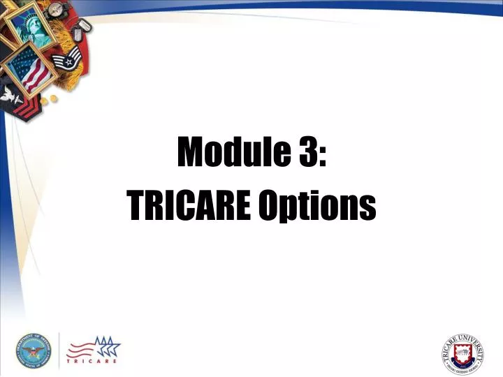 module 3 tricare options