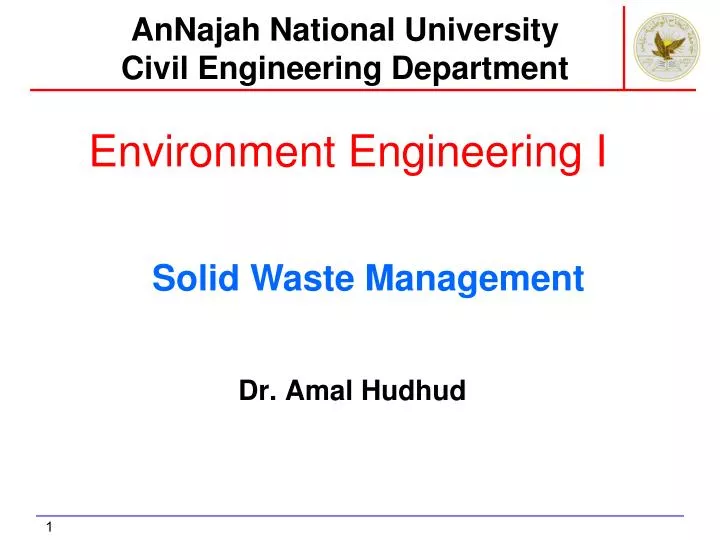 environment engineering i