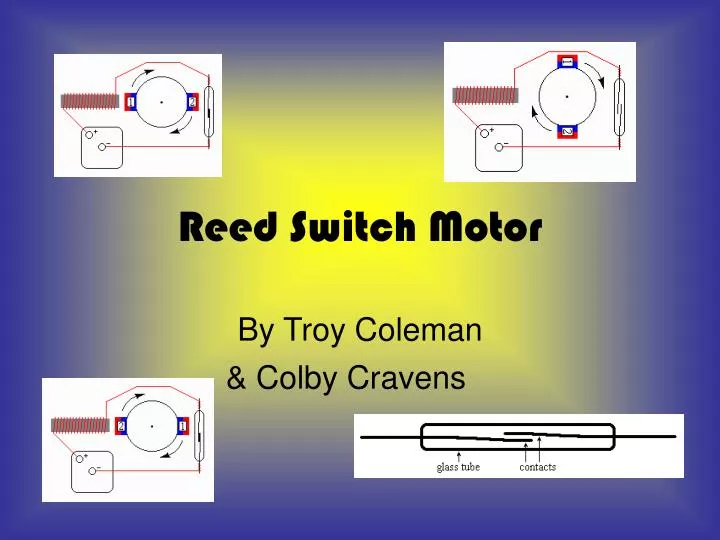 reed switch motor