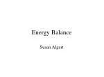 Energy Balance - slide 1