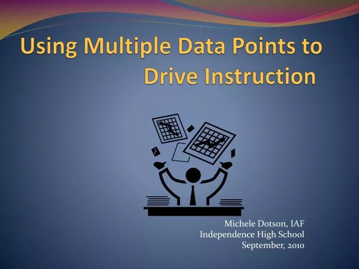 using multiple data points to drive instruction