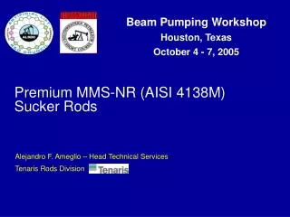 Premium MMS-NR (AISI 4138M) Sucker Rods