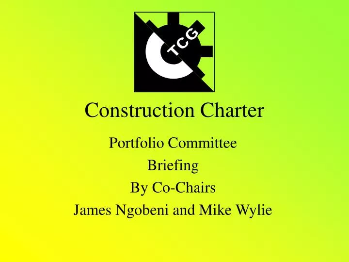 construction charter