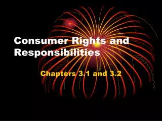 consumer rights and responsibilities