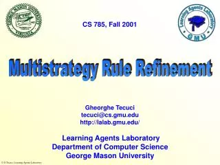Multistrategy Rule Refinement