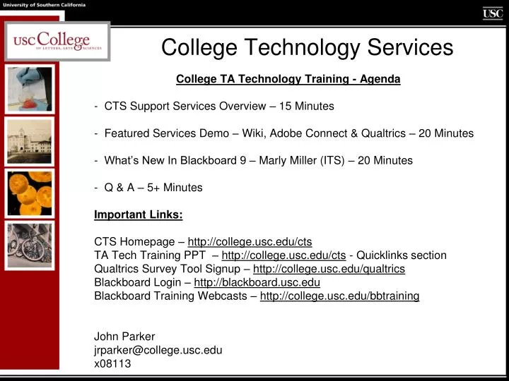 college technology services
