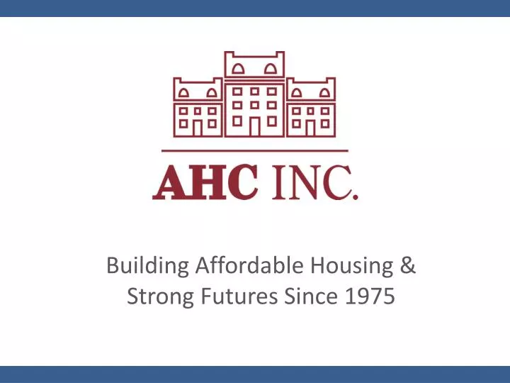 building affordable housing strong futures since 1975