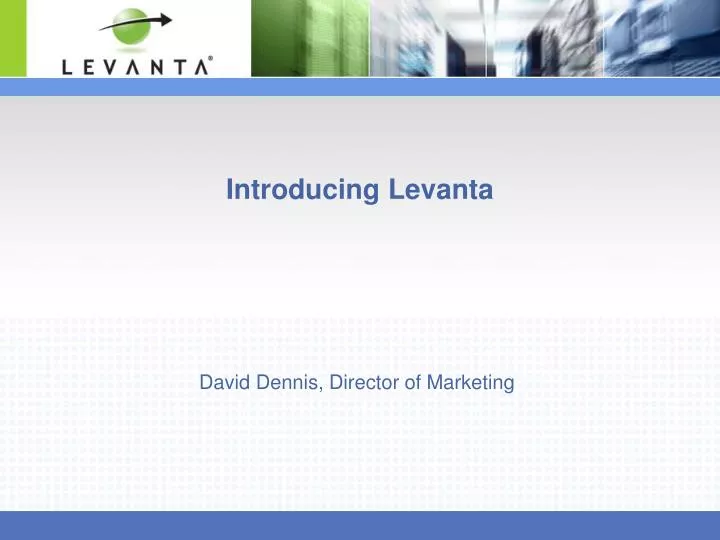 introducing levanta