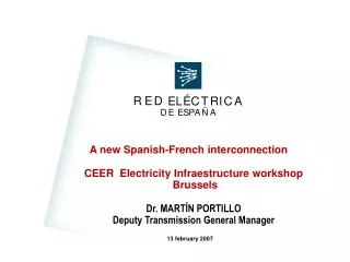 A new Spanish-French interconnection