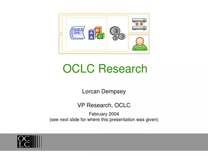 oclc research