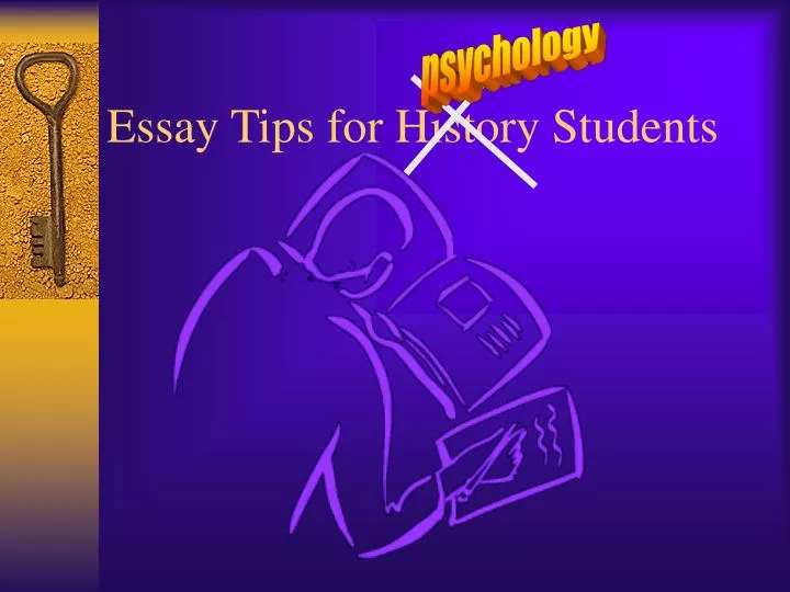 essay tips for history students