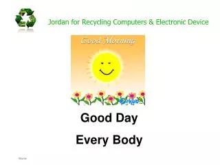 Jordan for Recycling Computers &amp; Electronic Device