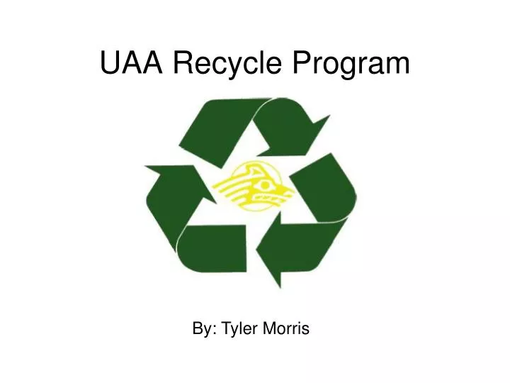 uaa recycle program