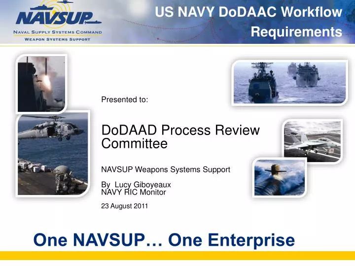 one navsup one enterprise