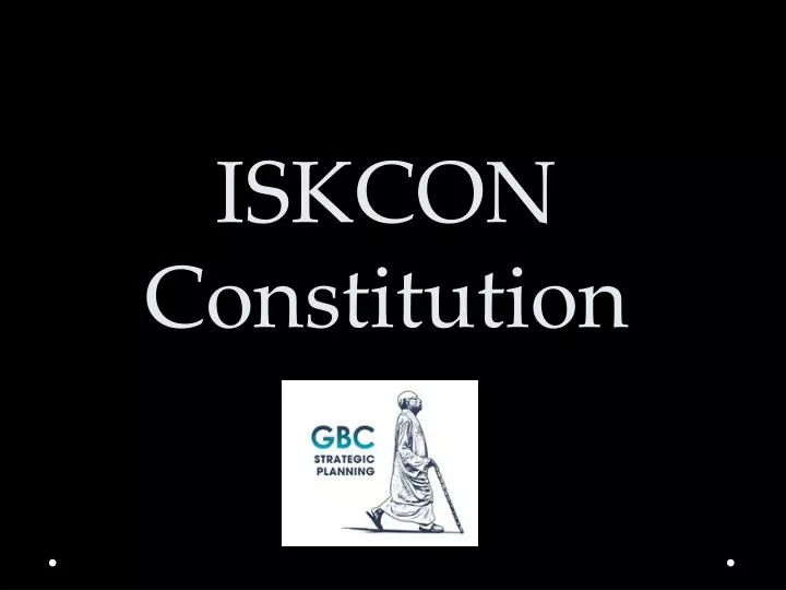 iskcon constitution