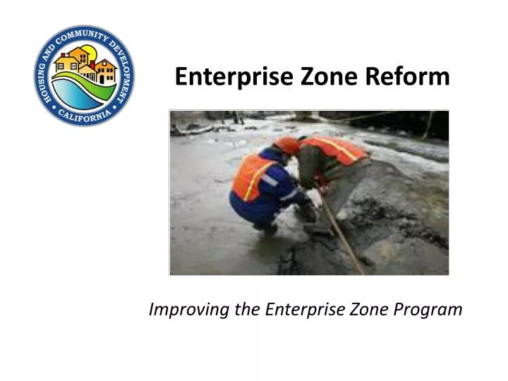 enterprise zone reform