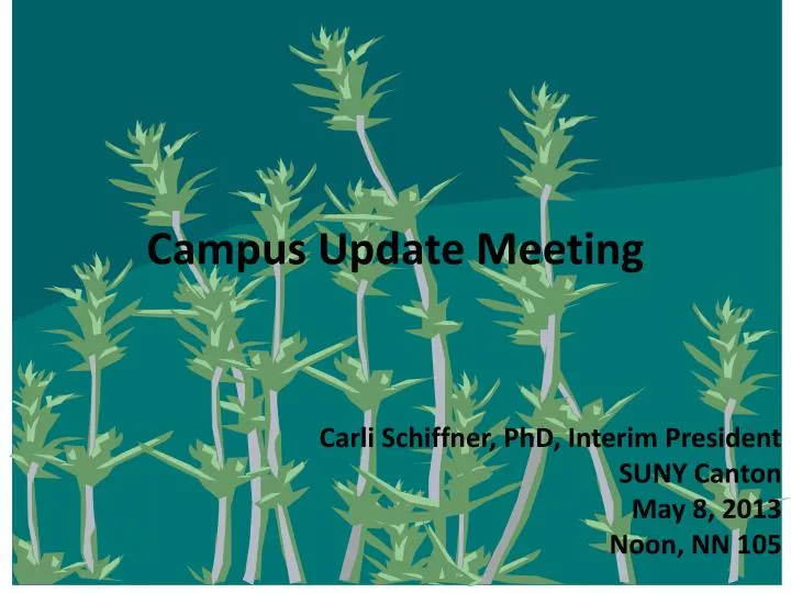 campus update meeting
