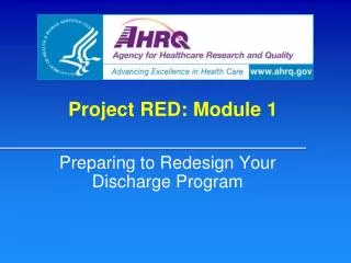 Project RED: Module 1
