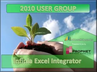 Infinia Excel Integrator