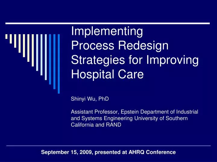 september 15 2009 presented at ahrq conference