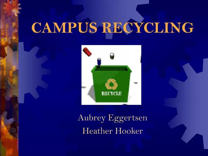 campus recycling