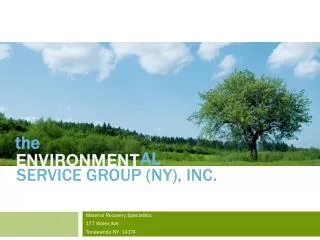 SERVICE GROUP (NY), Inc.