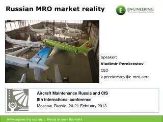 Russian MRO market reality