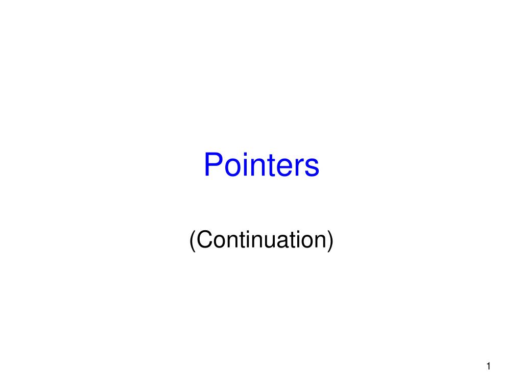 Pointer Algorithm PPT - Understanding Pointers in Data and Functions - Algorithm ...