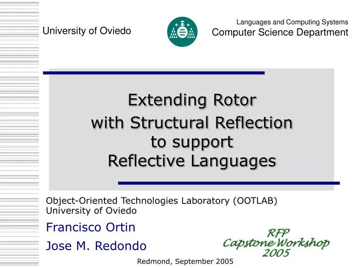 extending rotor with structural reflection to support reflective languages