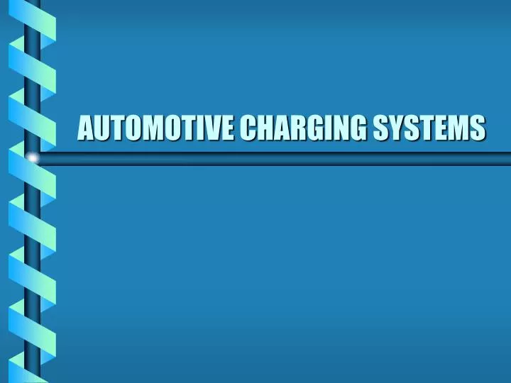 automotive charging systems