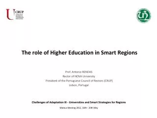 The role of Higher Education in Smart Regions