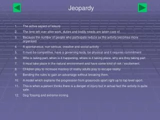 Jeopardy