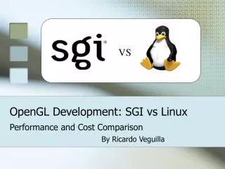 OpenGL Development: SGI vs Linux