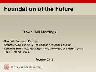 Foundation of the Future