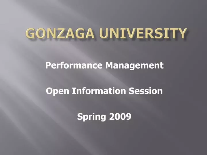 gonzaga university