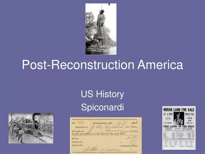 post reconstruction america