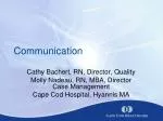 Enhancing Nurse-to-Nurse Communication for Improved Patient Care - slide 1